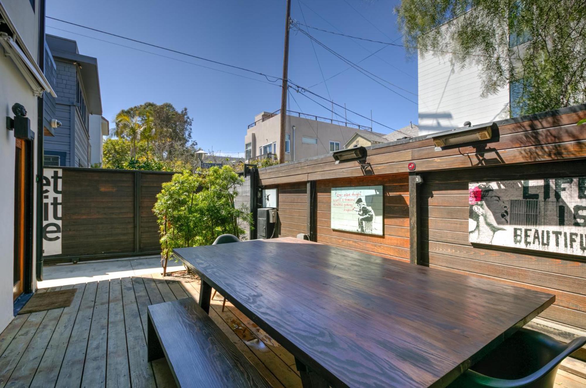 Venice Beach Studio With Large Private Patio Steps To The Beach Los Ángeles Exterior foto