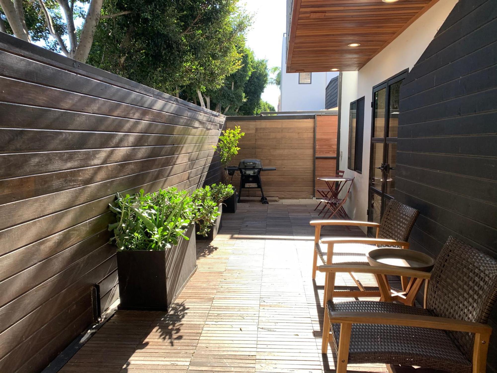 Venice Beach Studio With Large Private Patio Steps To The Beach Los Ángeles Exterior foto